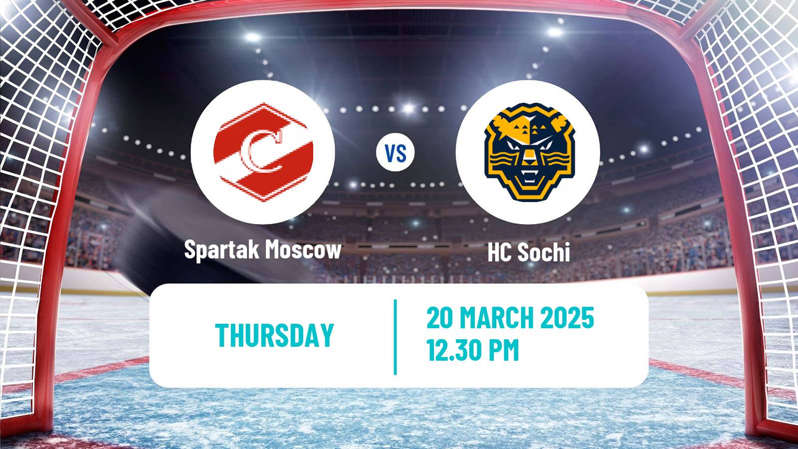 Hockey KHL Spartak Moscow - Sochi