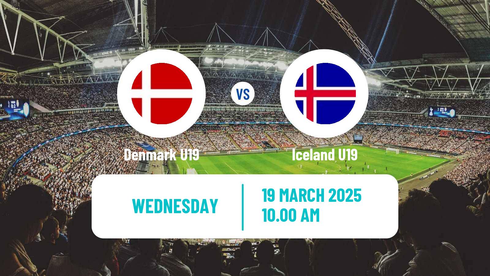 Soccer UEFA Euro U19 Denmark U19 - Iceland U19