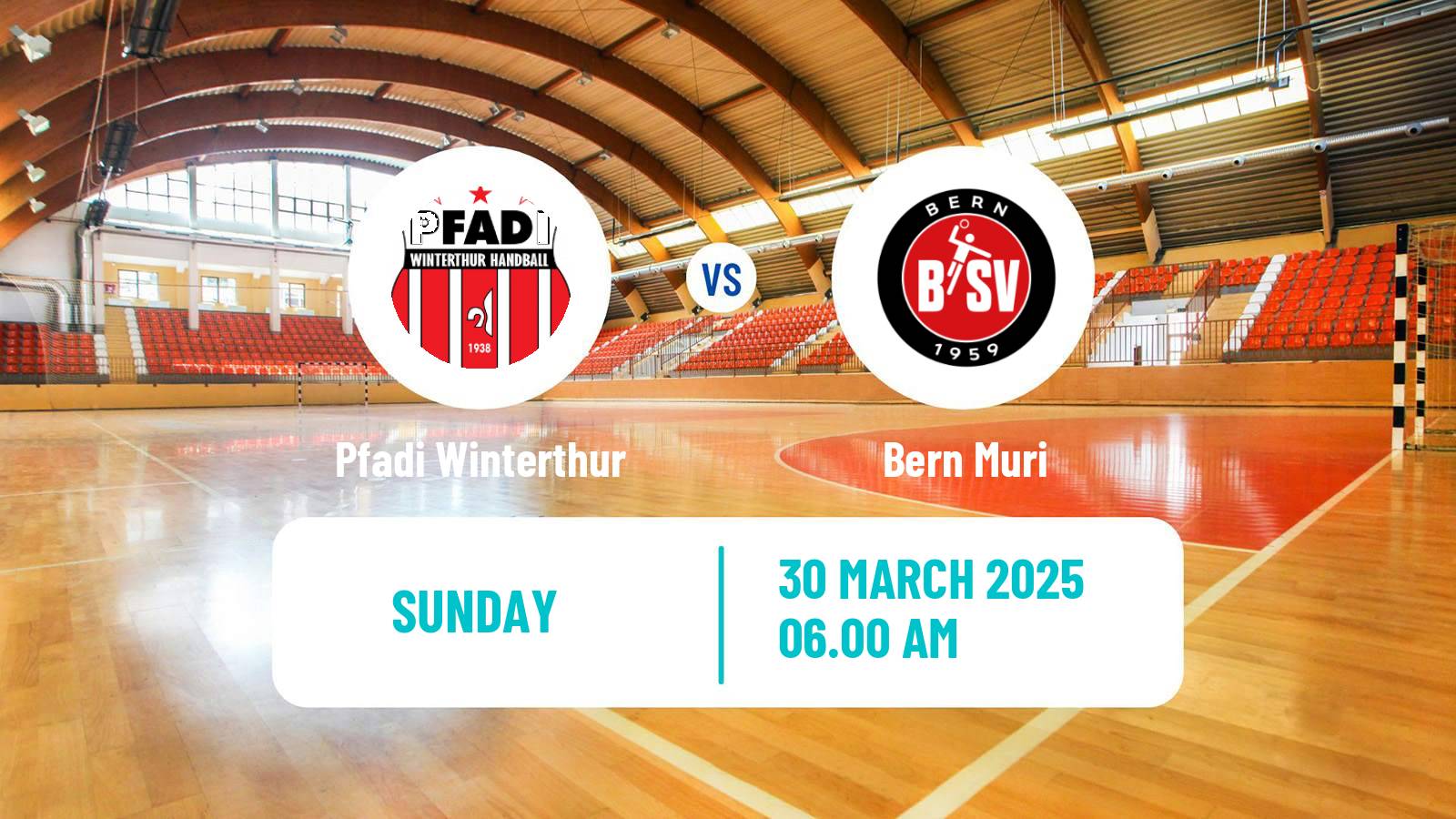 Handball Swiss NLA Handball Pfadi Winterthur - Bern Muri