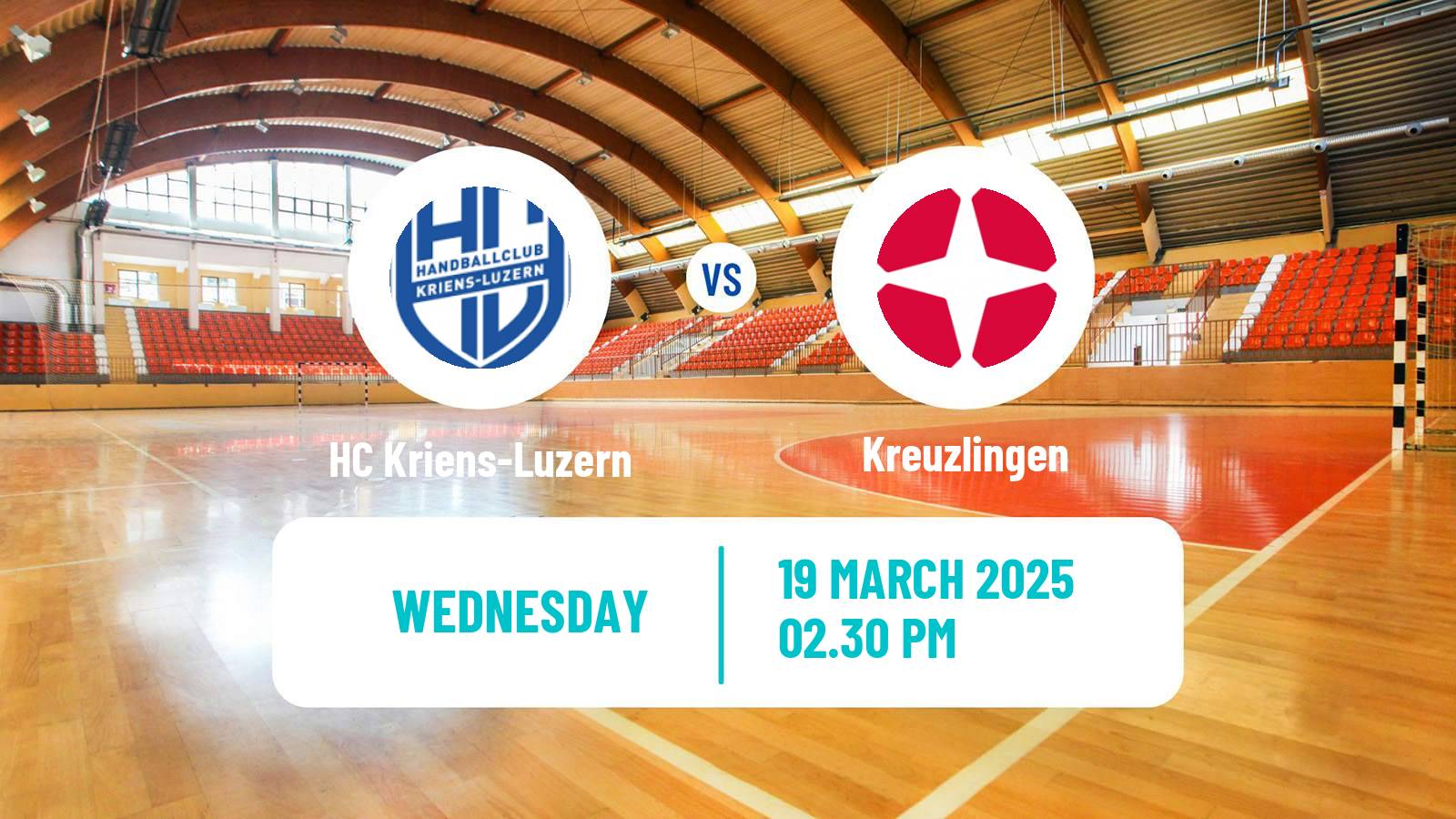 Handball Swiss NLA Handball HC Kriens-Luzern - Kreuzlingen
