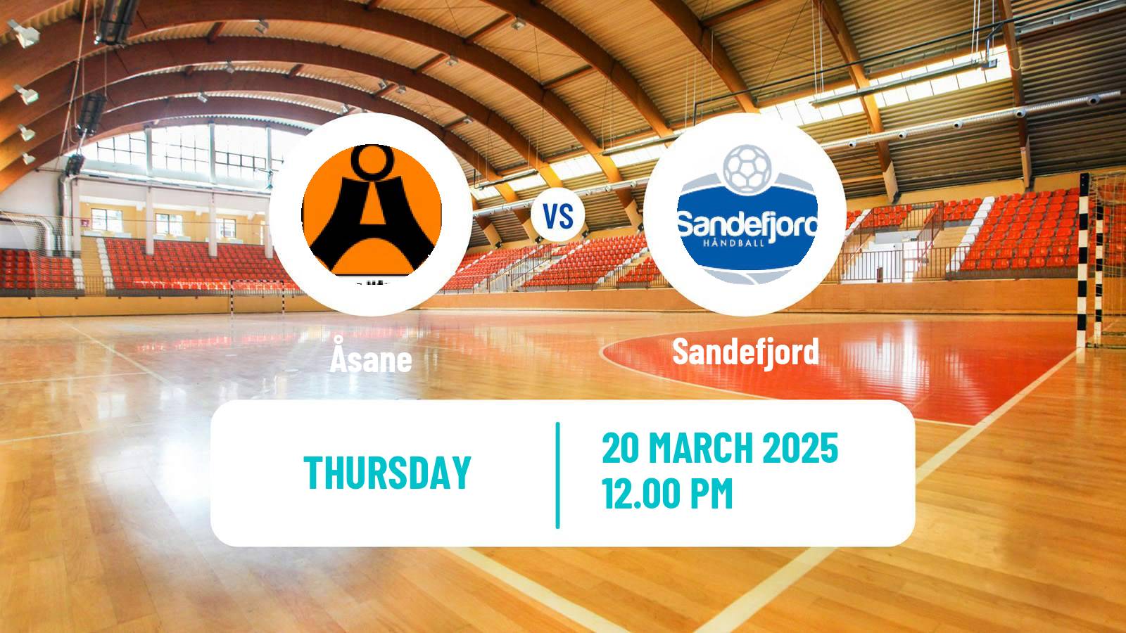 Handball Norwegian 1 Division Handball Åsane - Sandefjord