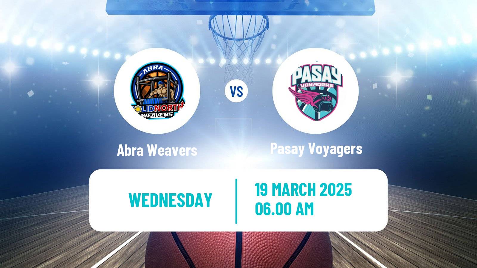 Basketball Philippines MBPL  Abra Weavers - Pasay Voyagers