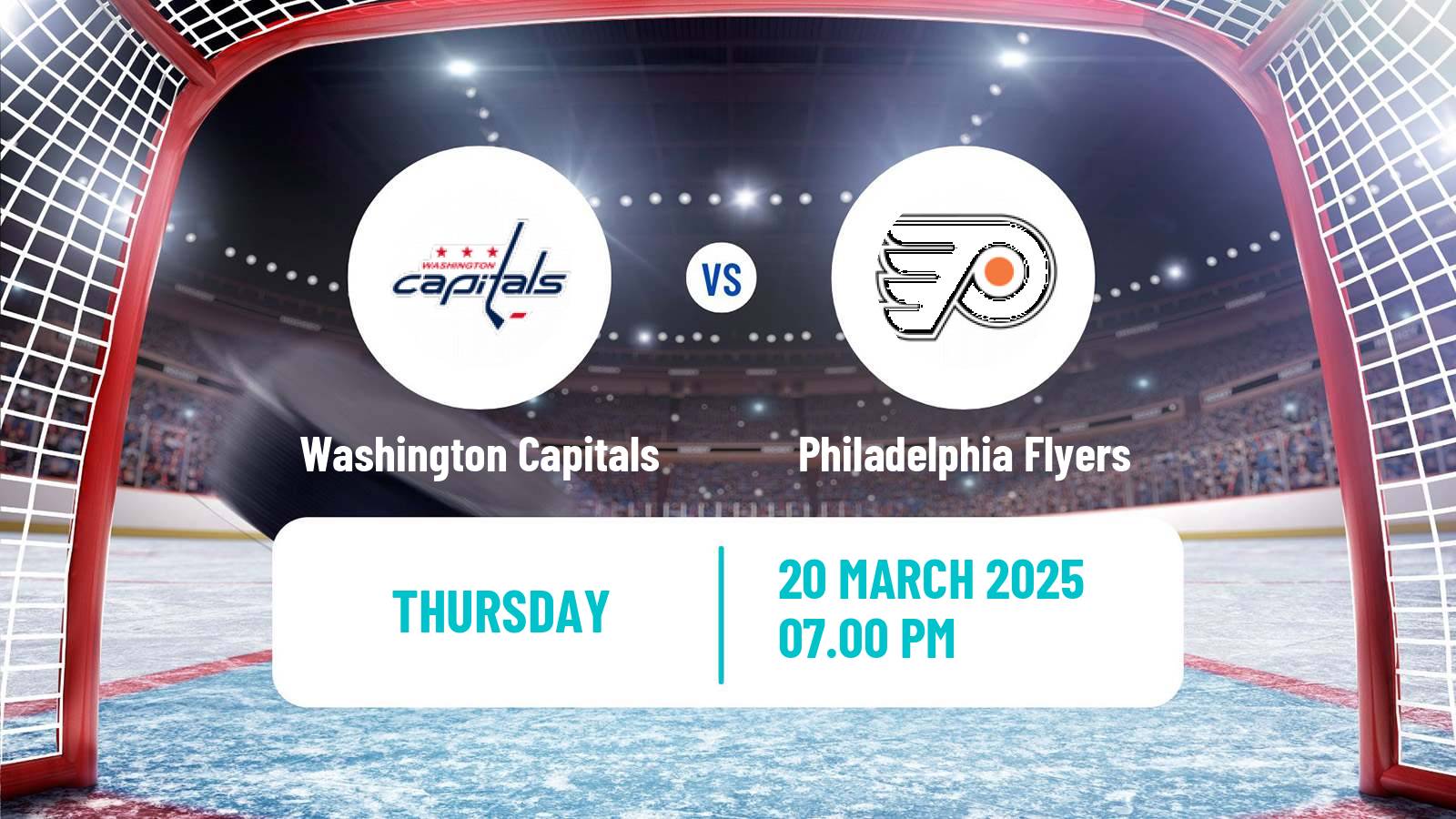 Hockey NHL Washington Capitals - Philadelphia Flyers