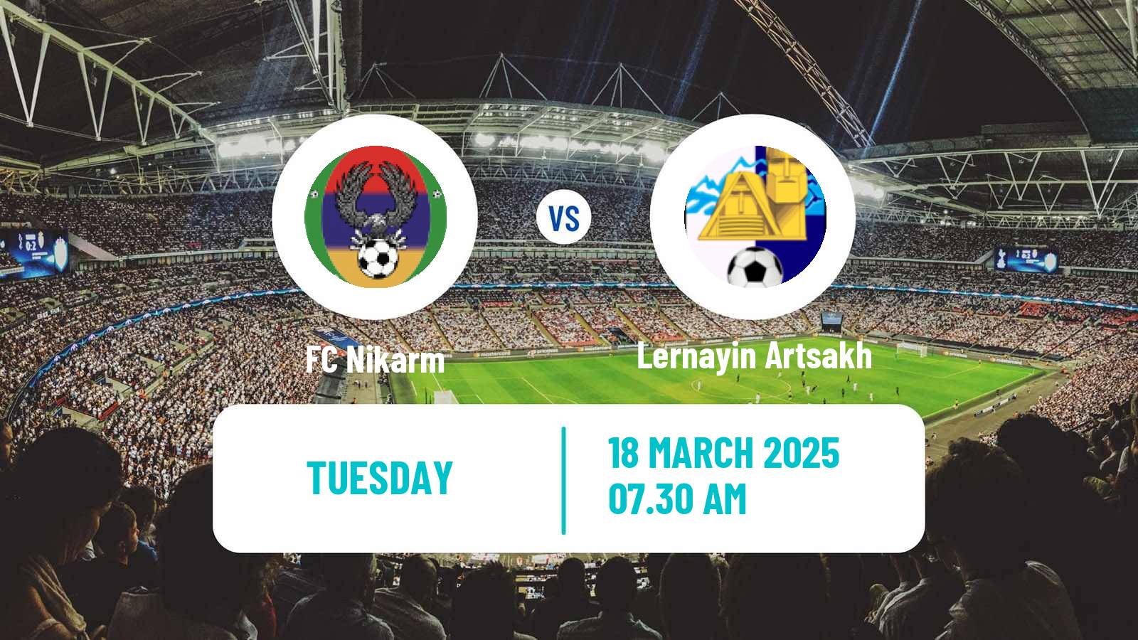 Soccer Armenian First League Nikarm - Lernayin Artsakh