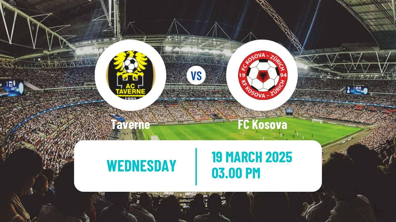 Soccer Swiss 1 Liga Classic Group 3 Taverne - Kosova