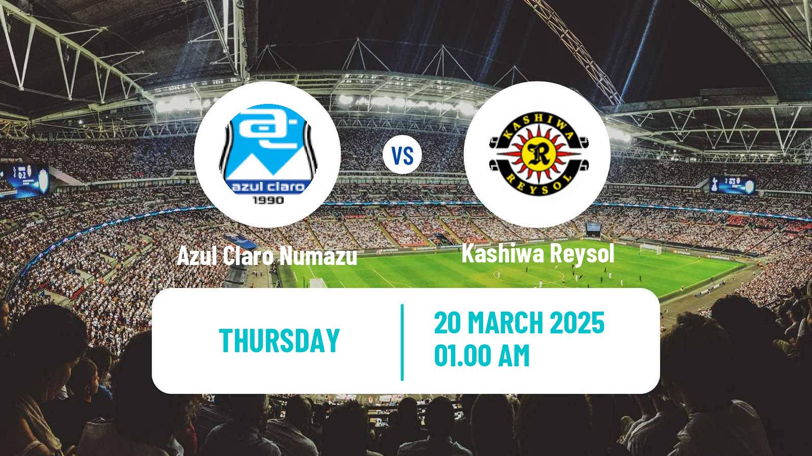 Soccer YBC Levain Cup Azul Claro Numazu - Kashiwa Reysol