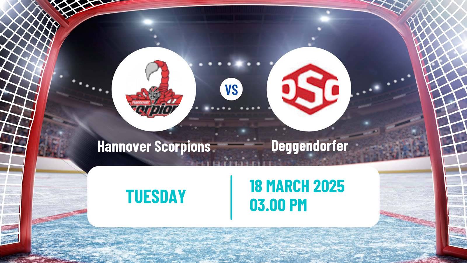 Hockey German Oberliga Hockey Hannover Scorpions - Deggendorfer