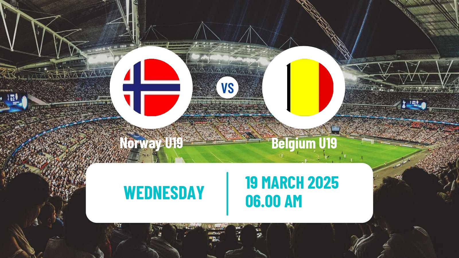 Soccer UEFA Euro U19 Norway U19 - Belgium U19