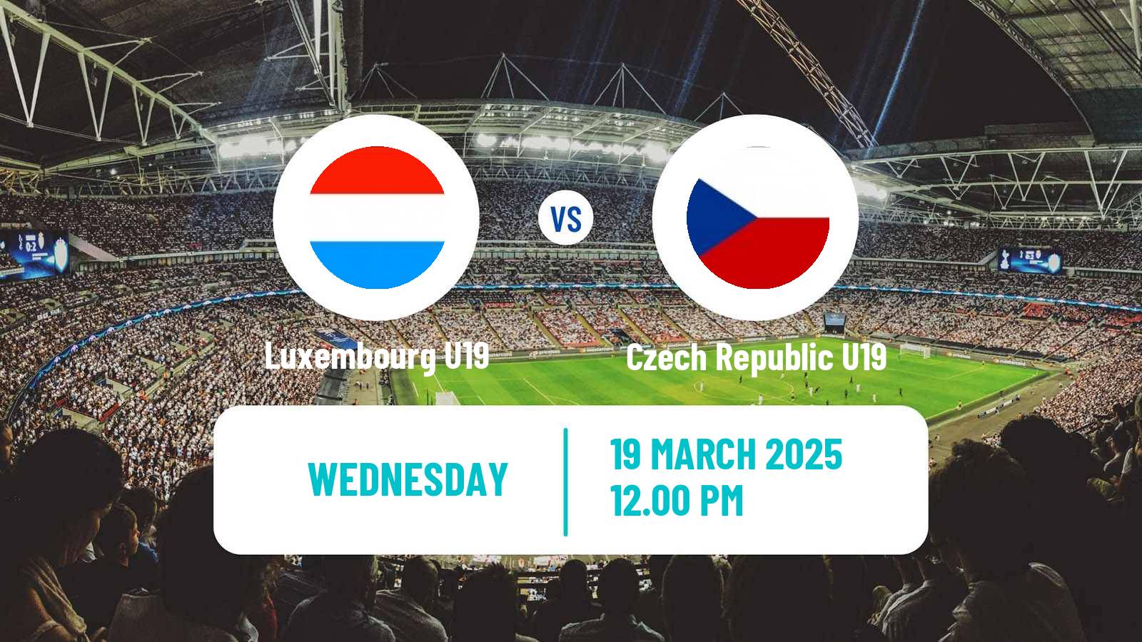 Soccer UEFA Euro U19 Luxembourg U19 - Czech Republic U19