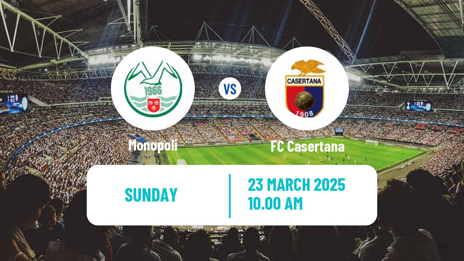 Football Italian Serie C Group C Monopoli - Casertana