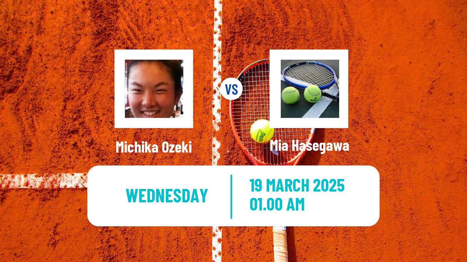 Tennis ITF W50 Kofu Women Michika Ozeki - Mia Hasegawa