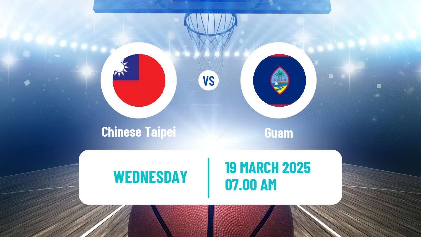 Basketball Asia Cup Basketball Chinese Taipei - Guam
