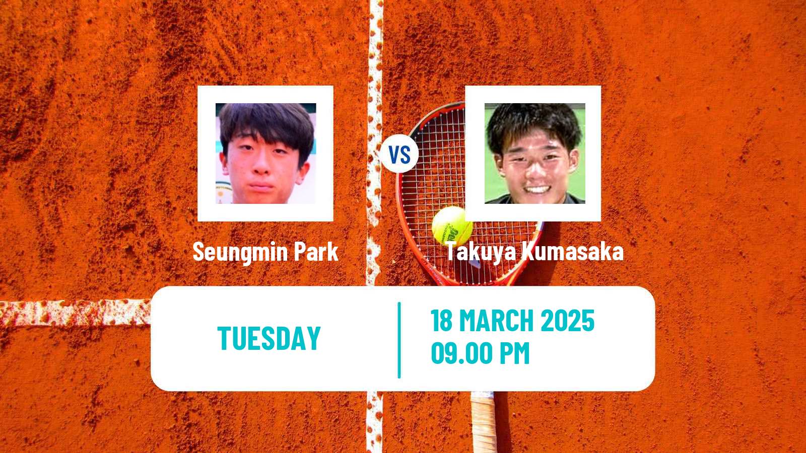 Tennis ITF M15 Nishi Tokyo Men Seungmin Park - Takuya Kumasaka