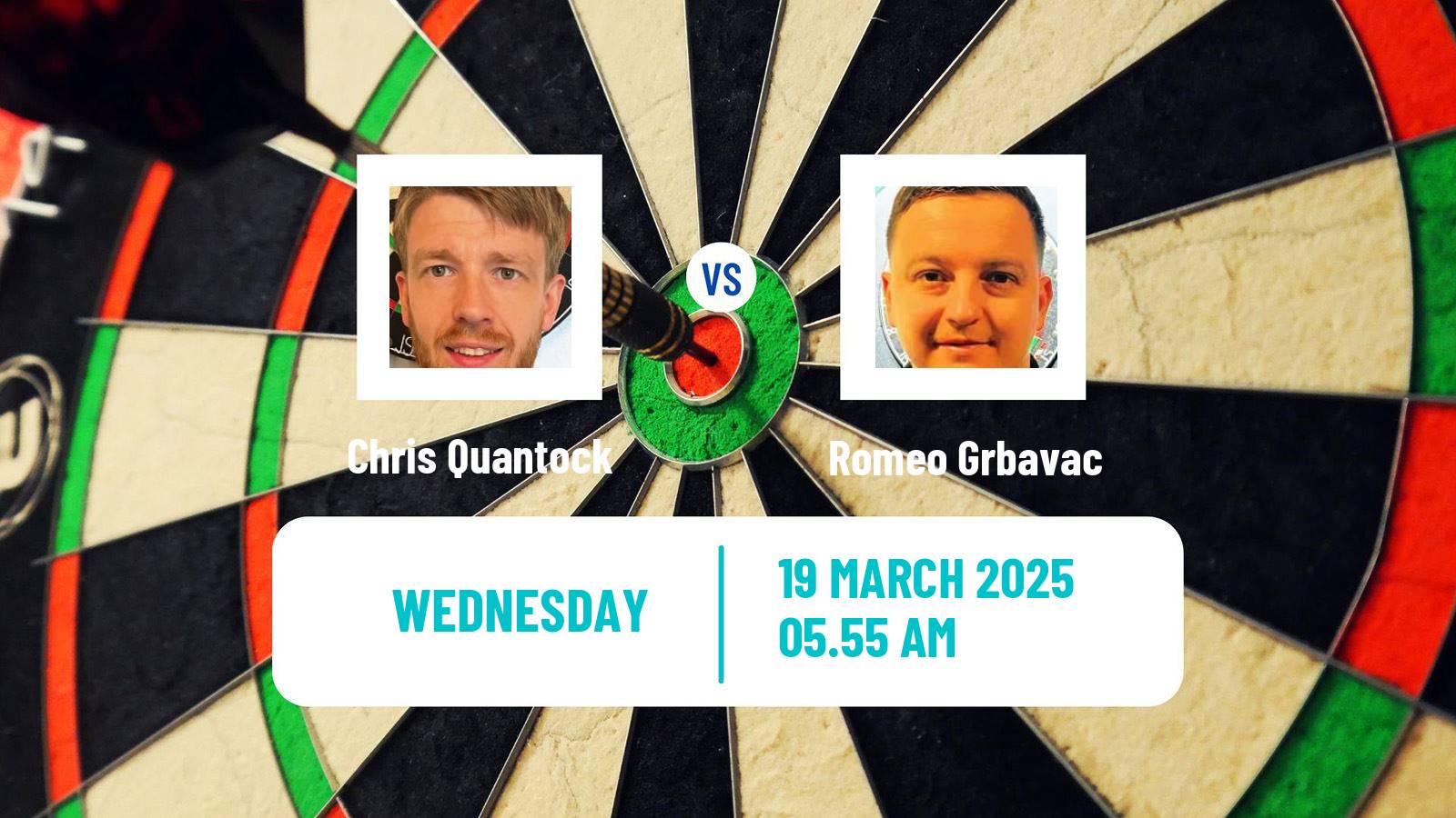 Darts Modus Super Series Chris Quantock - Romeo Grbavac