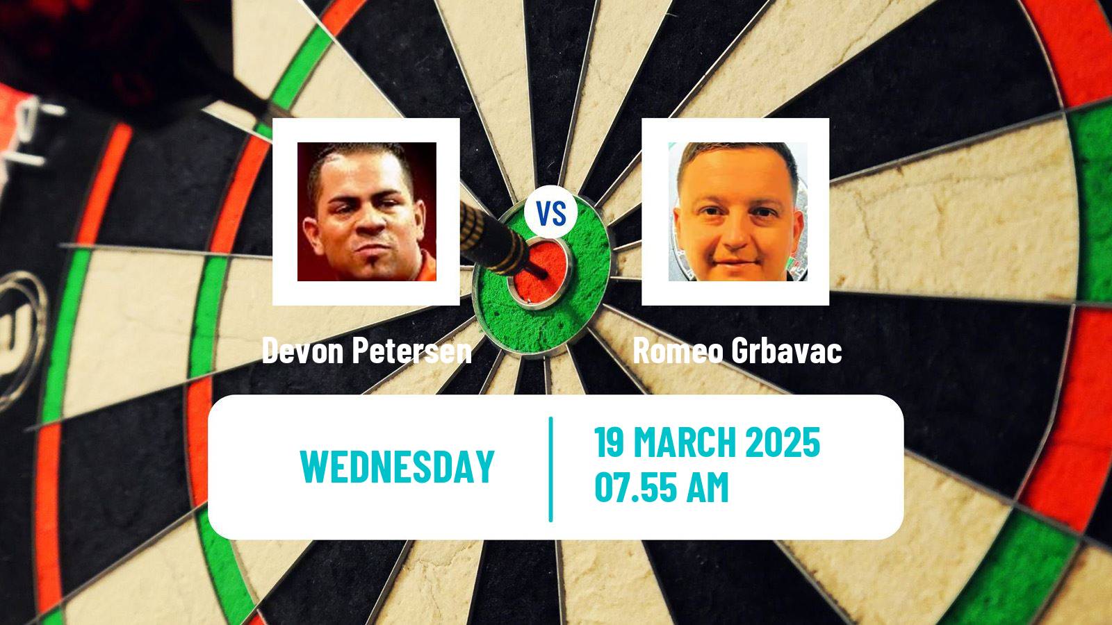 Darts Modus Super Series Devon Petersen - Romeo Grbavac