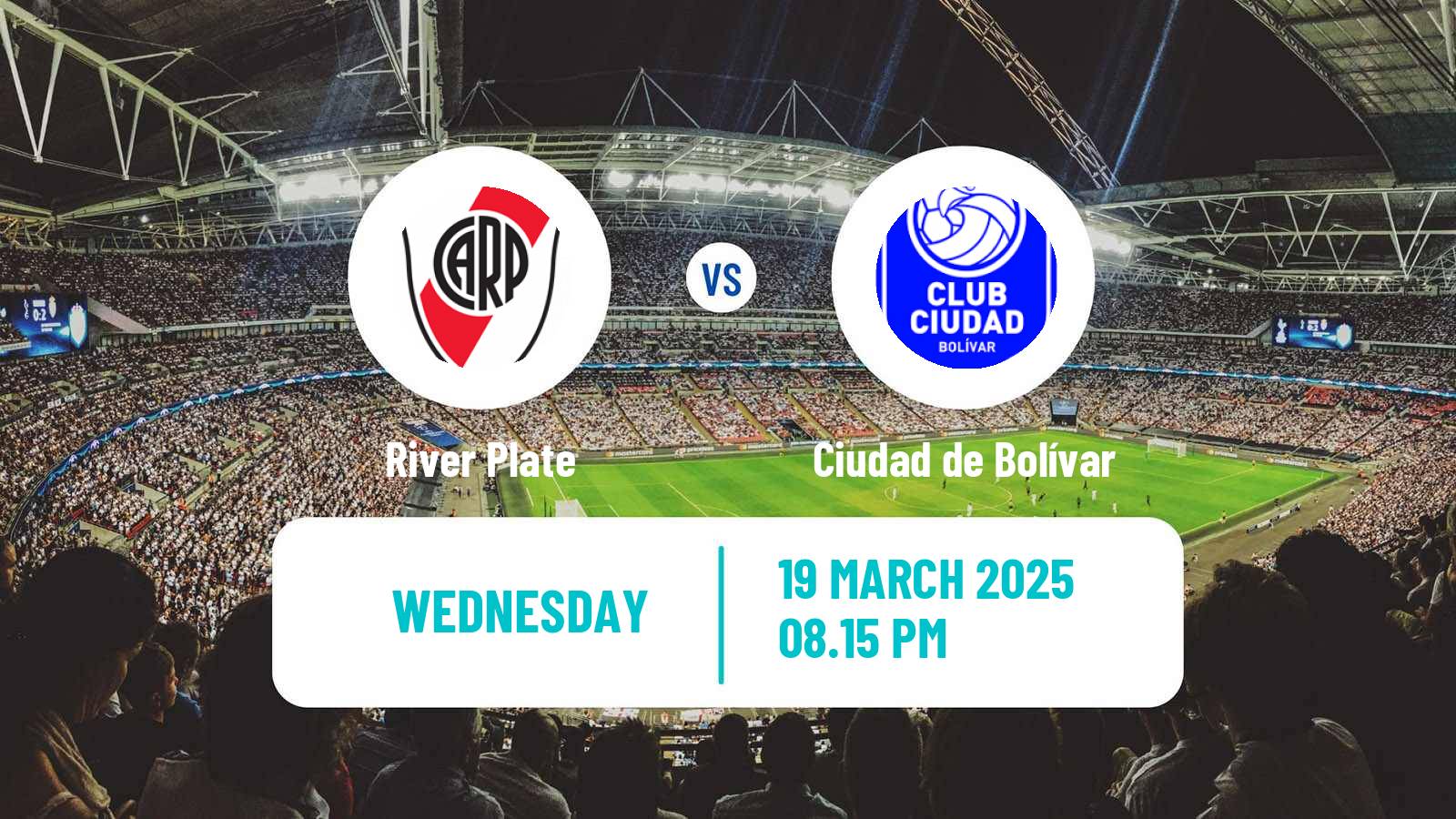 Soccer Copa Argentina River Plate - Ciudad de Bolívar