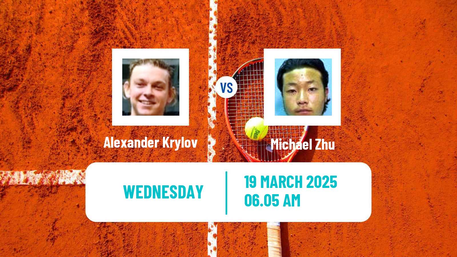Tennis ITF M15 Sharm Elsheikh 8 Men Alexander Krylov - Michael Zhu