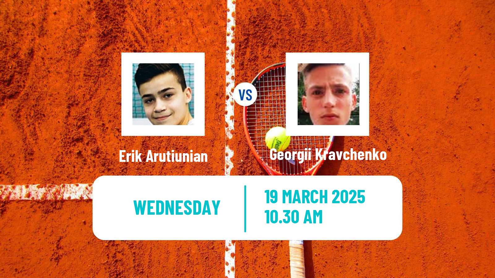 Tennis ITF M15 Sharm Elsheikh 8 Men Erik Arutiunian - Georgii Kravchenko