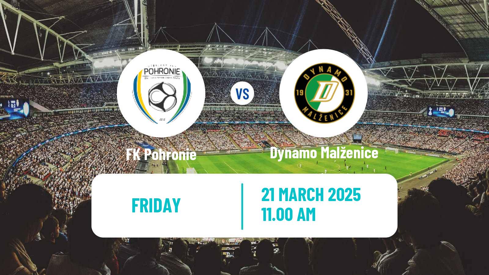 Soccer Slovak 2 Liga Pohronie - Dynamo Malženice