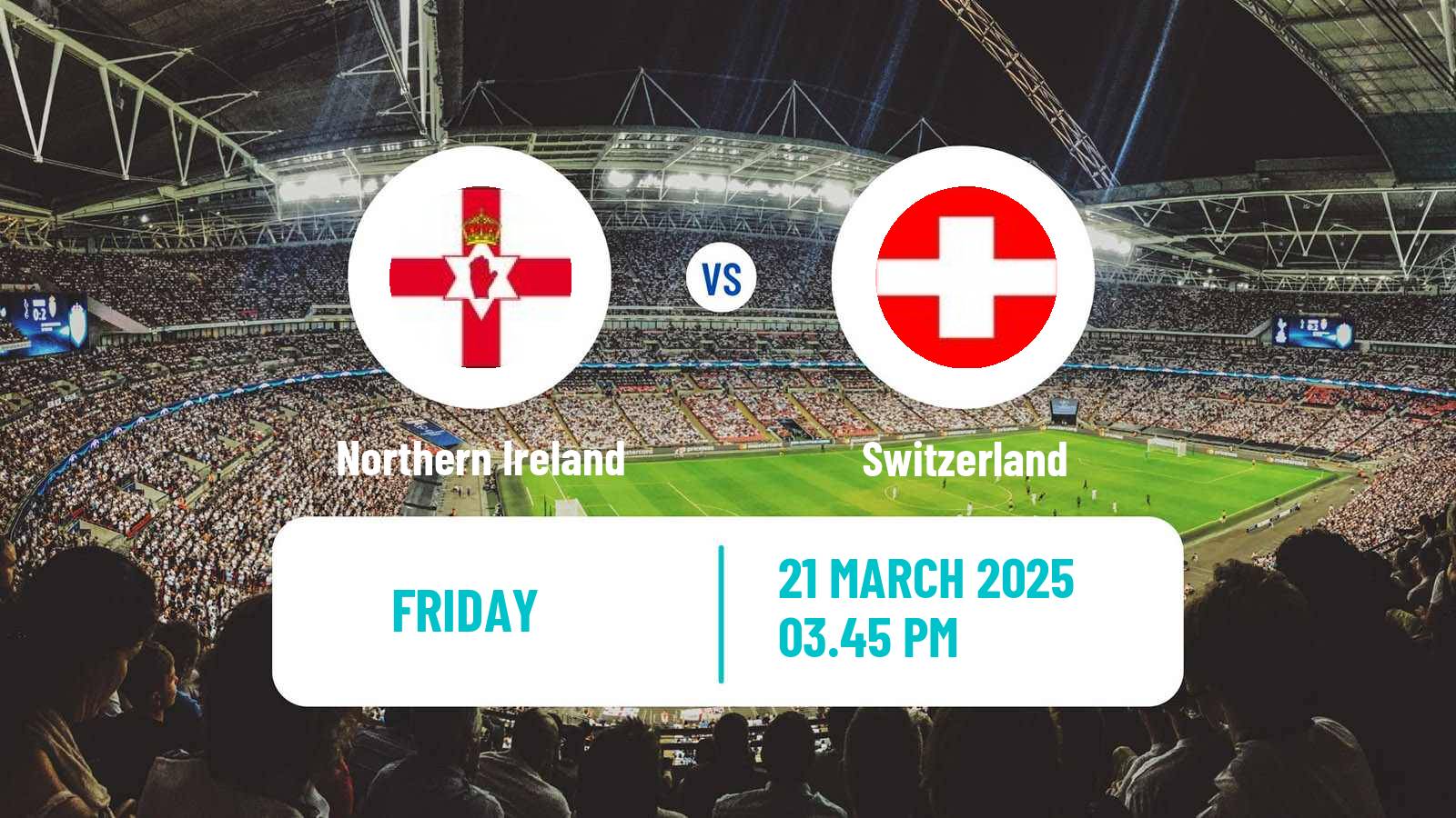 Soccer Friendly Northern Ireland - Switzerland