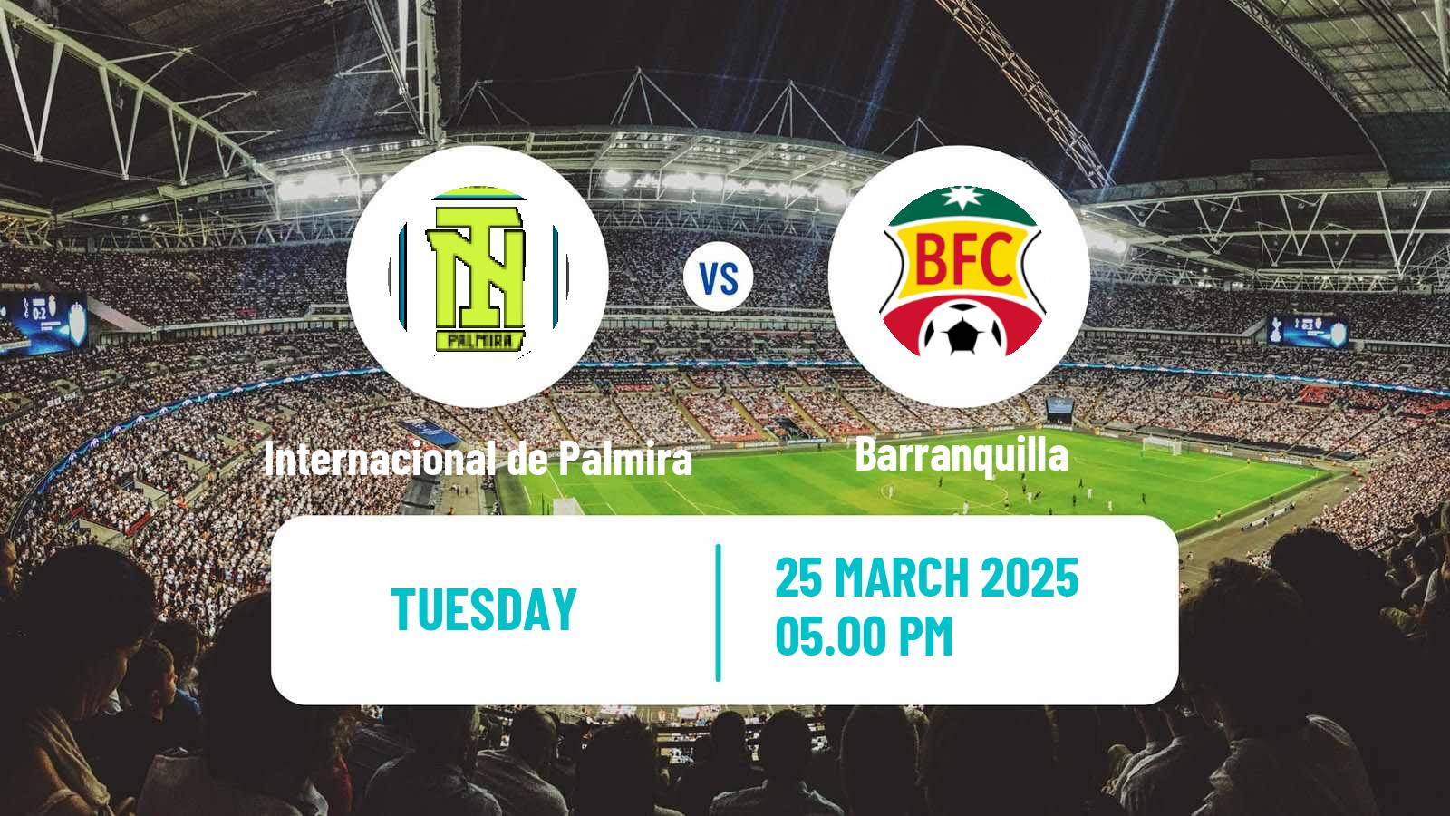 Soccer Colombian Primera B Internacional de Palmira - Barranquilla