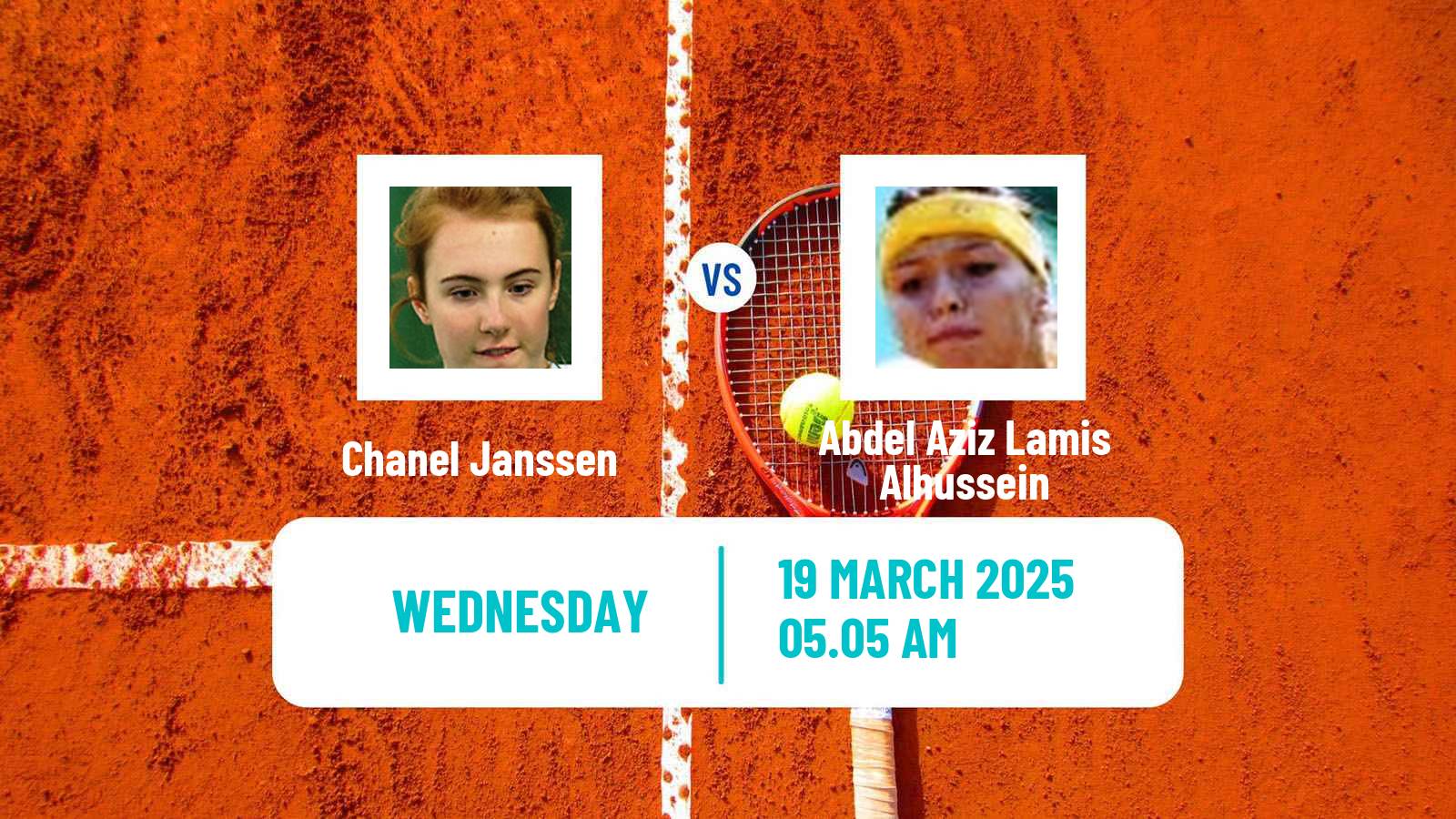 Tennis ITF W15 Sharm Elsheikh 8 Women Chanel Janssen - Abdel Aziz Lamis Alhussein