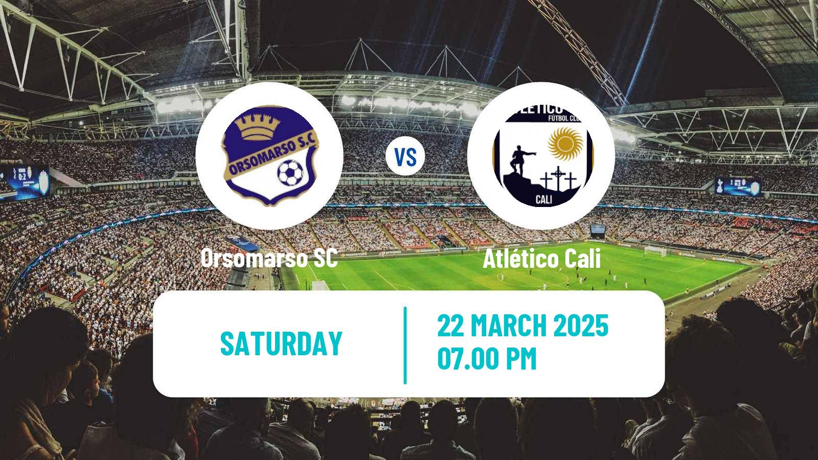 Soccer Colombian Primera B Orsomarso - Atlético Cali