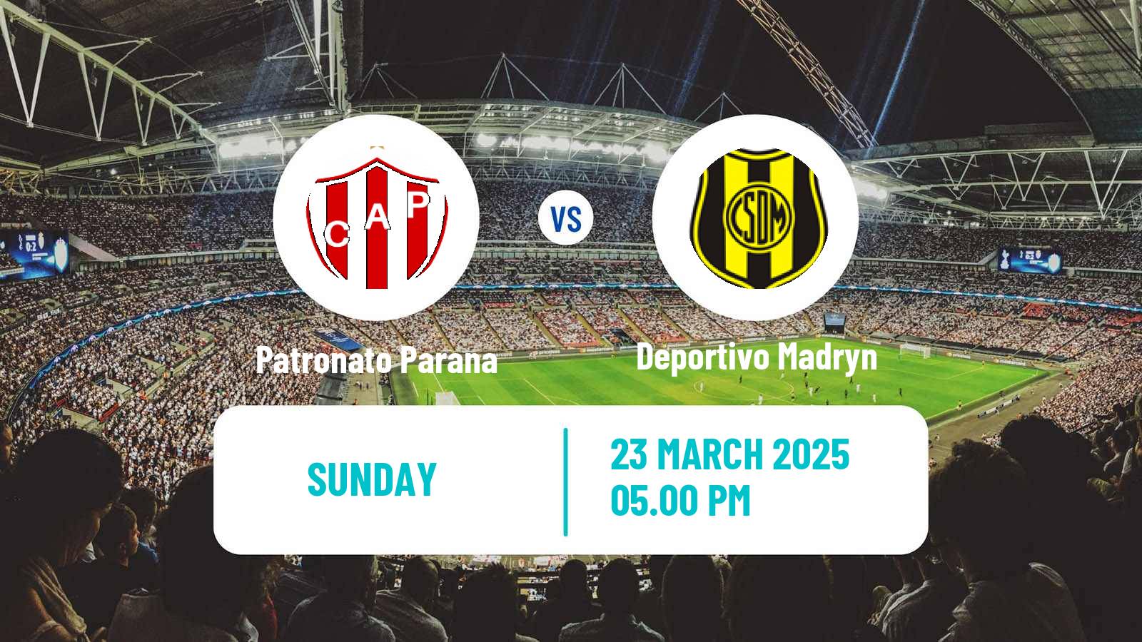 Soccer Argentinian Primera Nacional Patronato Parana - Deportivo Madryn