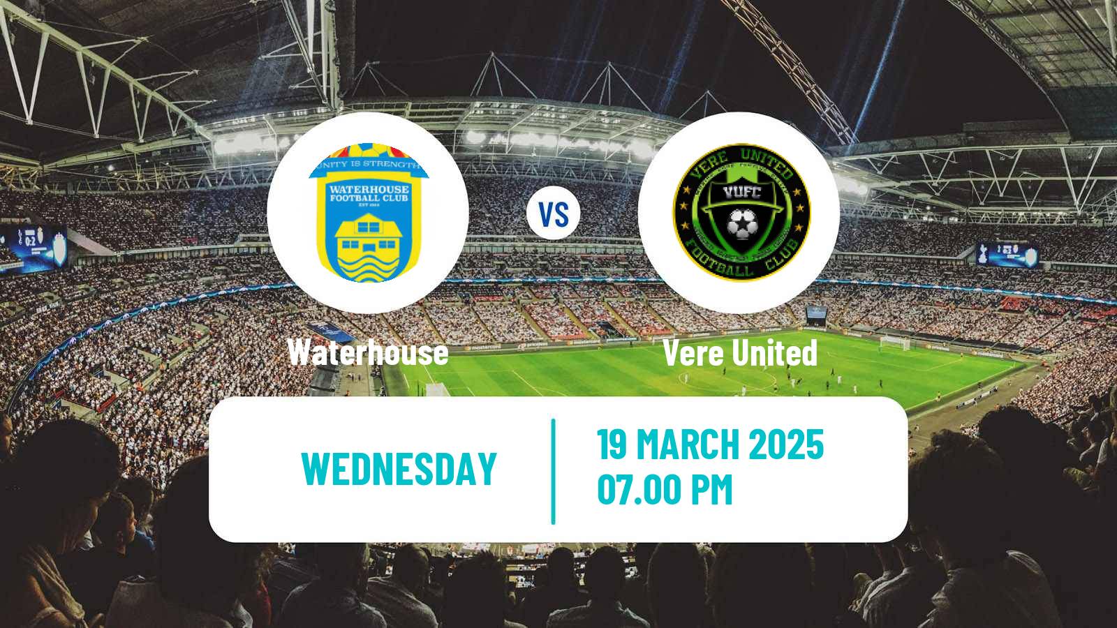 Soccer Jamaica National Premier League Waterhouse - Vere United