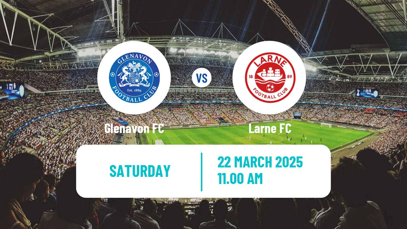 Football Northern Irish Premiership Glenavon - Larne