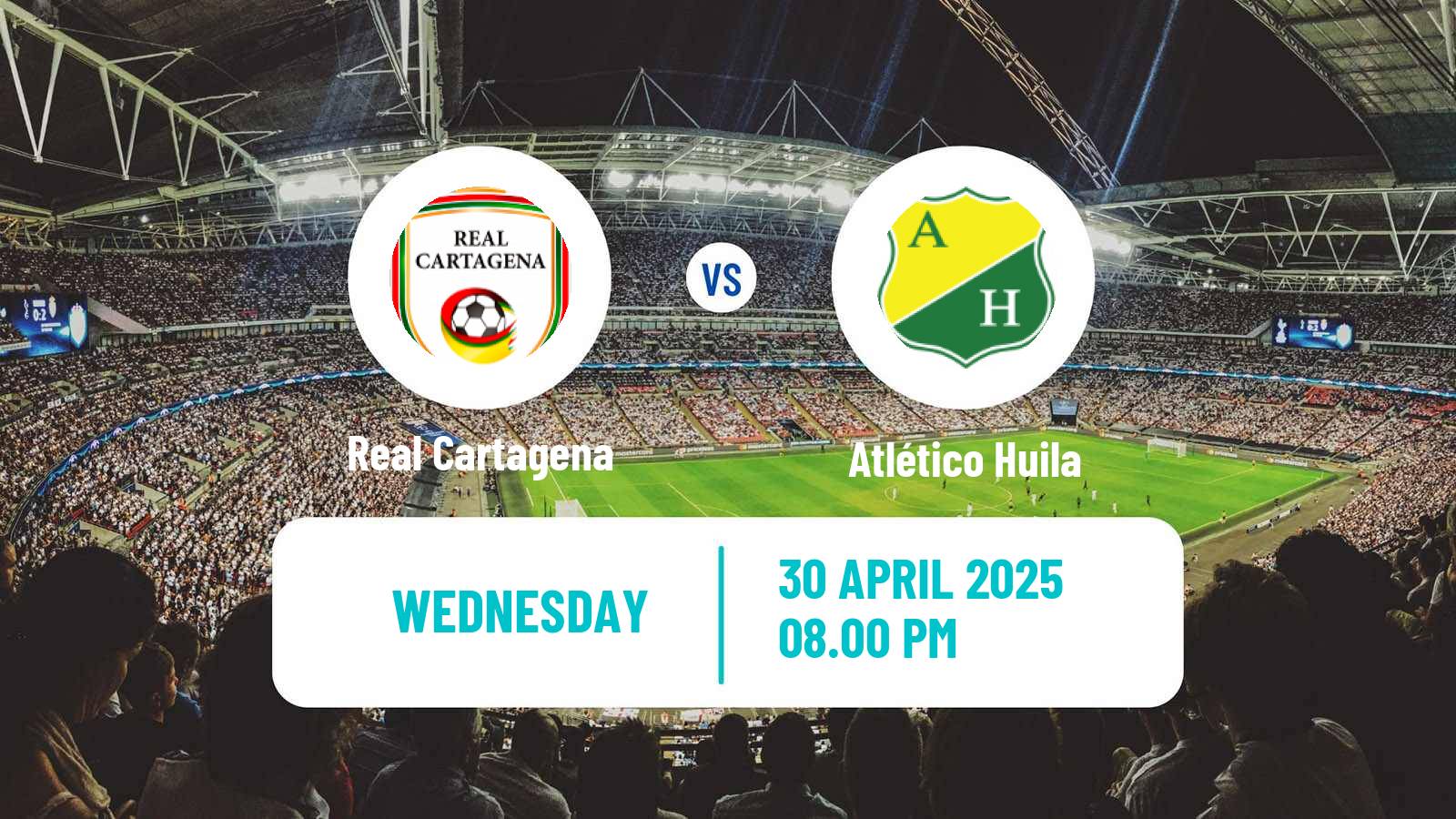 Soccer Colombian Primera B Real Cartagena - Atlético Huila
