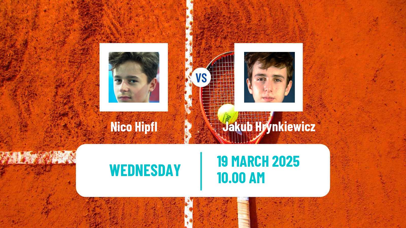 Tennis ITF M15 Sharm Elsheikh 8 Men Nico Hipfl - Jakub Hrynkiewicz