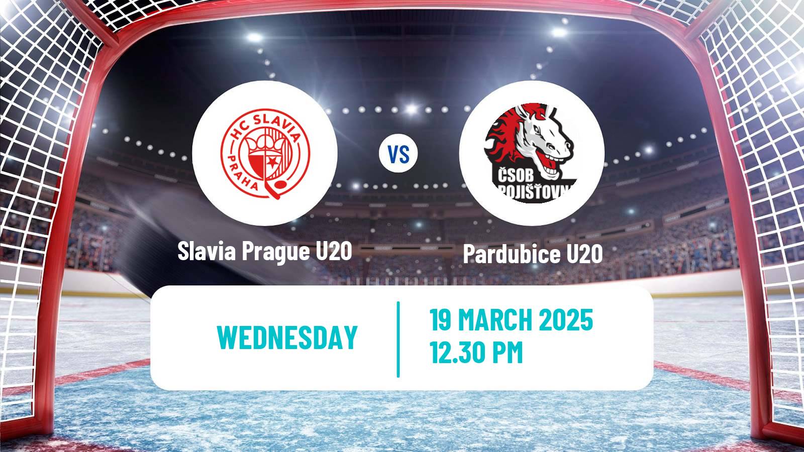 Hockey Czech ELJ Slavia Prague U20 - Pardubice U20
