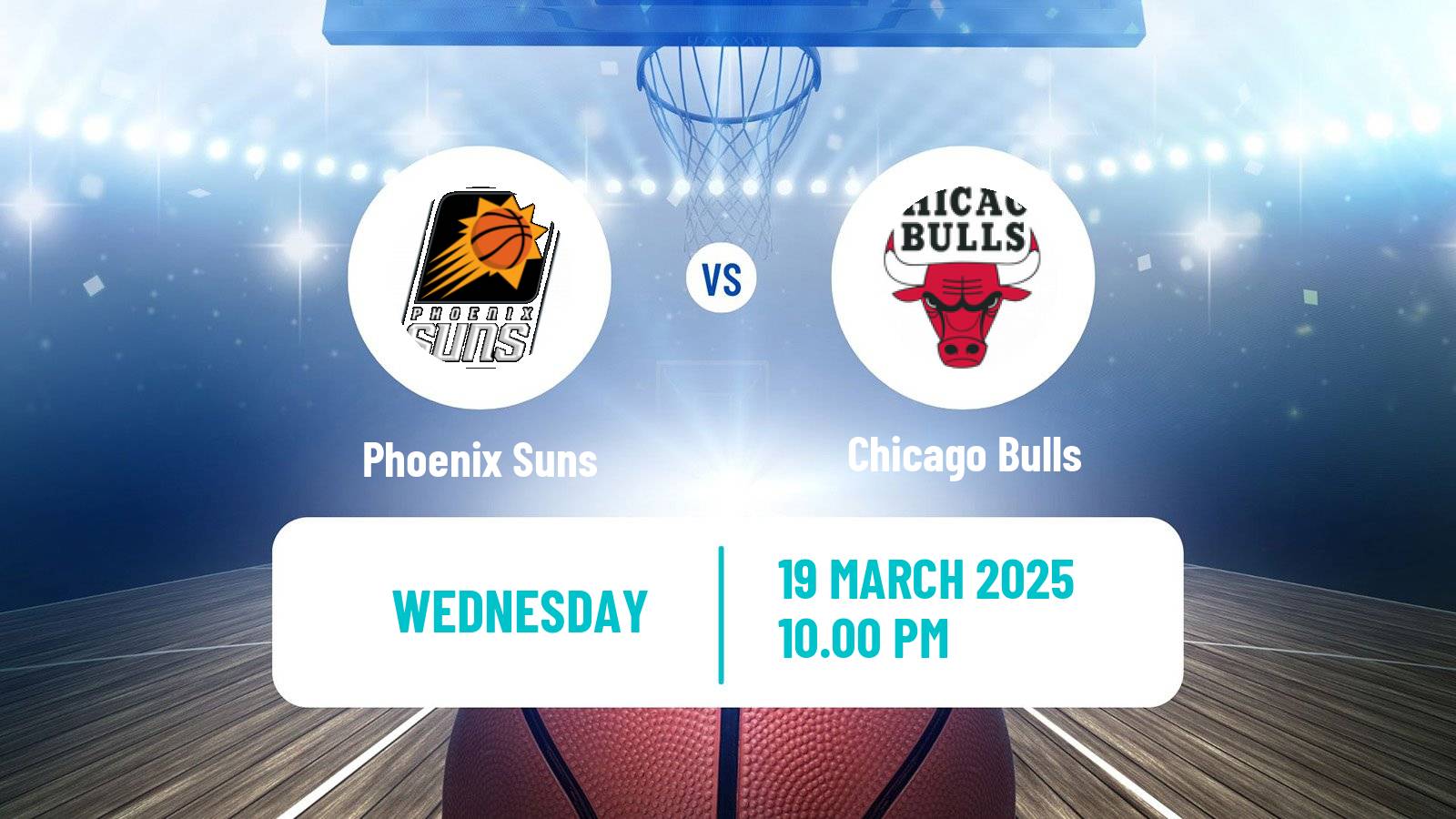 Basketball NBA Phoenix Suns - Chicago Bulls