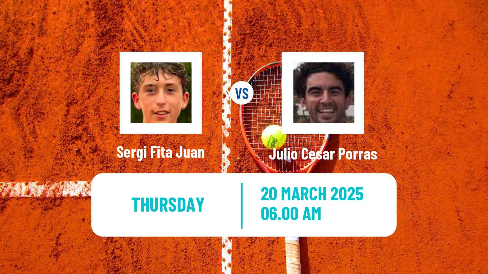 Tennis ITF M25 Badalona Men Sergi Fita Juan - Julio Cesar Porras