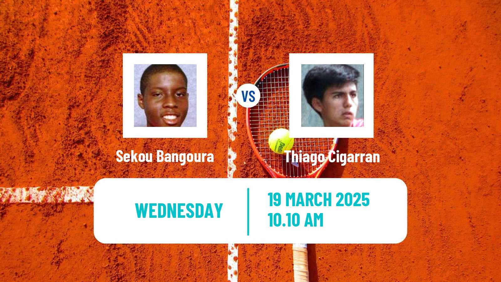 Tennis ITF M15 Villa Maria Men Sekou Bangoura - Thiago Cigarran