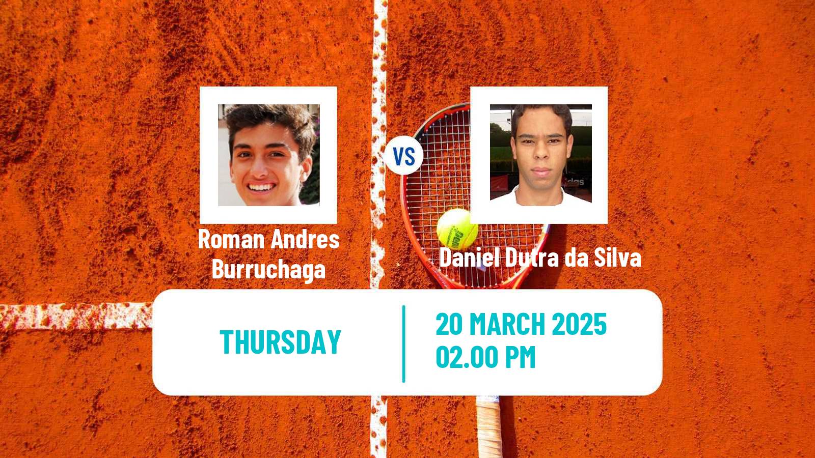 Tennis Asuncion Challenger Men Roman Andres Burruchaga - Daniel Dutra da Silva