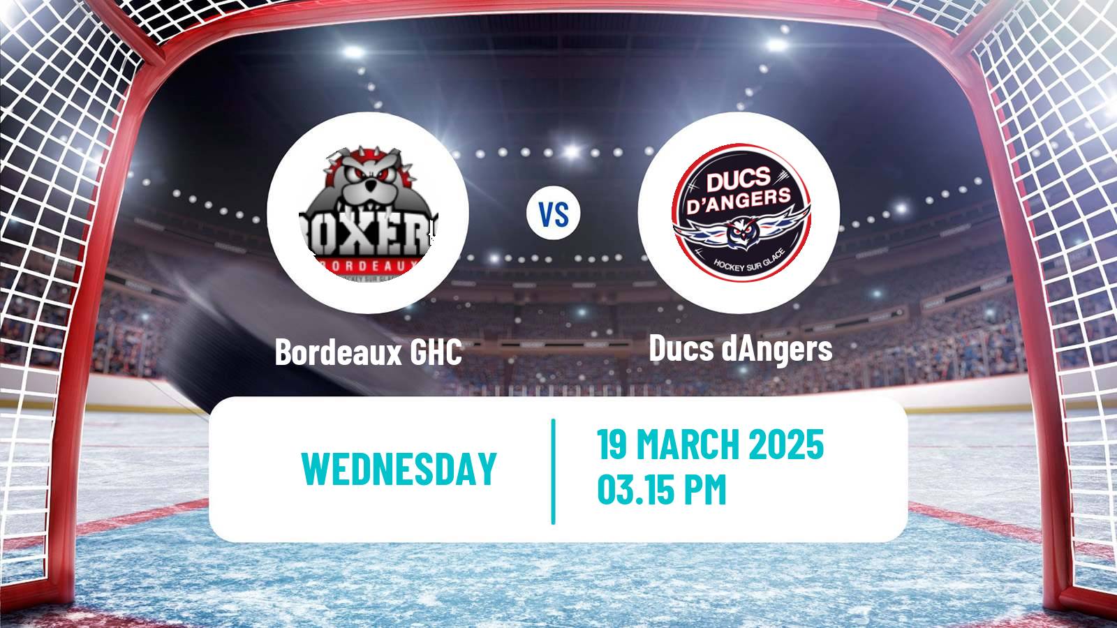 Hockey French Ligue Magnus Bordeaux - Angers