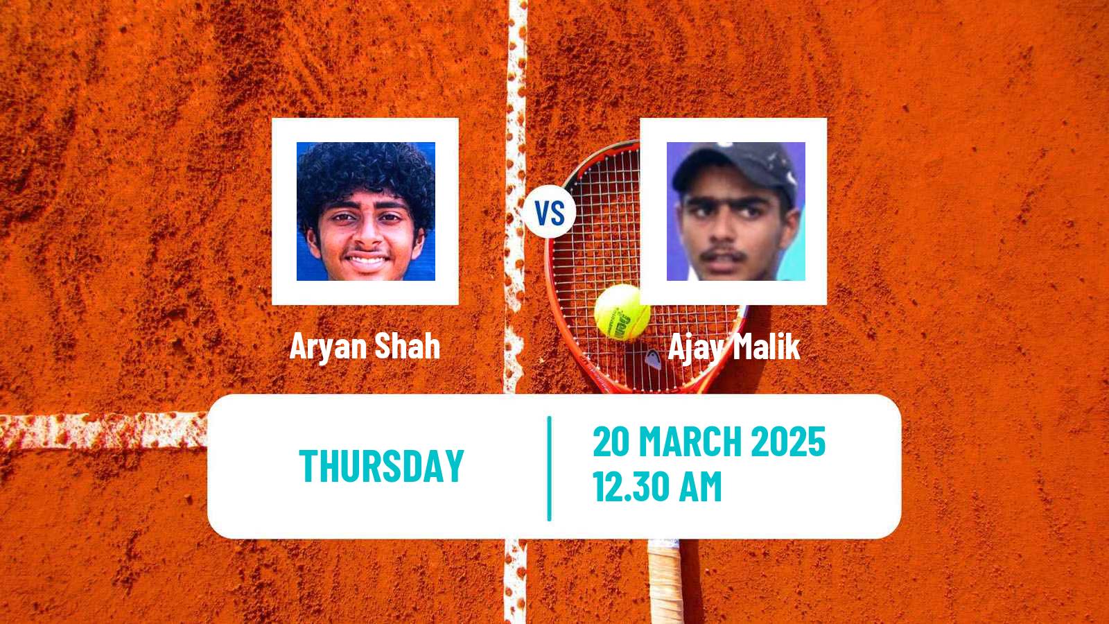 Tennis ITF M15 Ahmedabad Men Aryan Shah - Ajay Malik