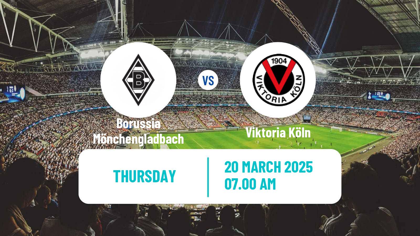 Soccer Club Friendly Borussia Mönchengladbach - Viktoria Köln