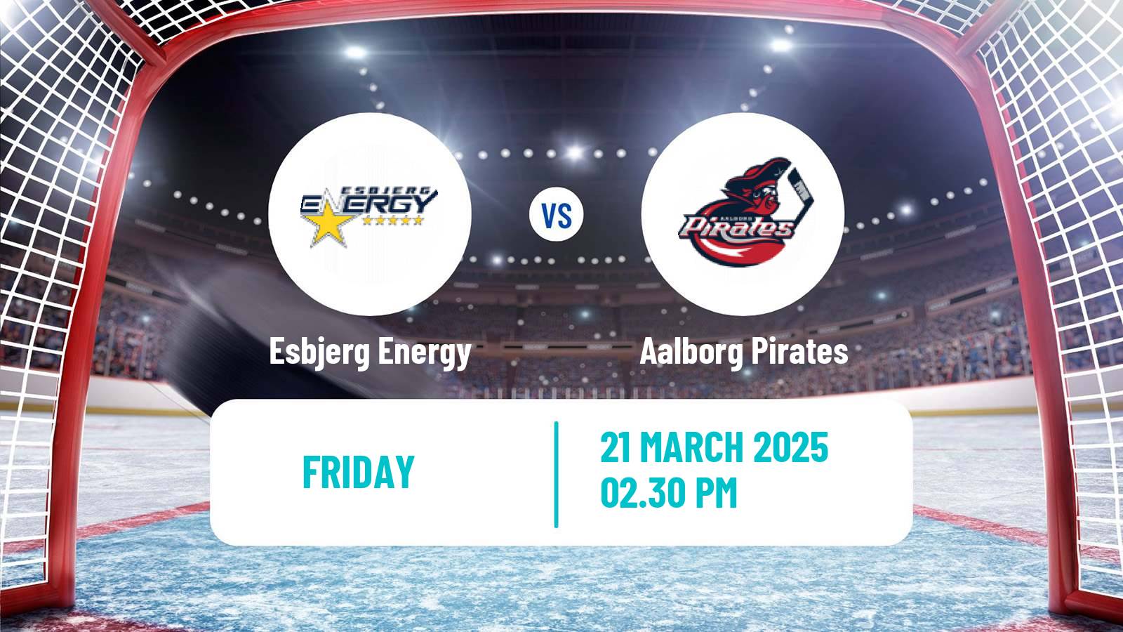 Hockey Danish Ishockey Ligaen Esbjerg Energy - Aalborg Pirates
