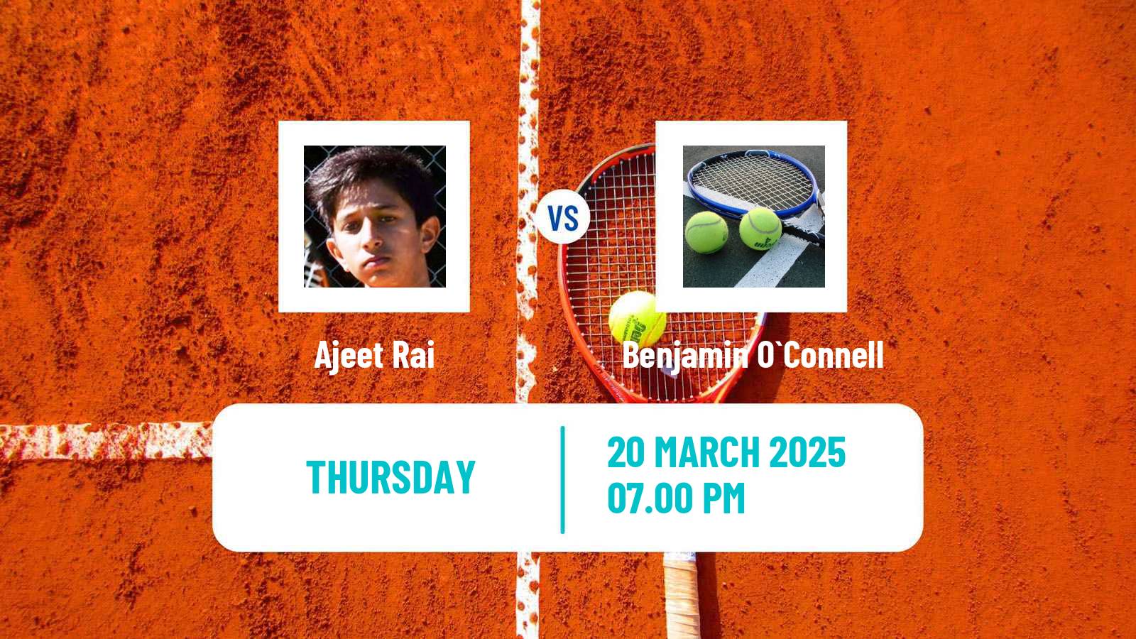 Tennis ITF M25 Swan Hill Men Ajeet Rai - Benjamin O`Connell