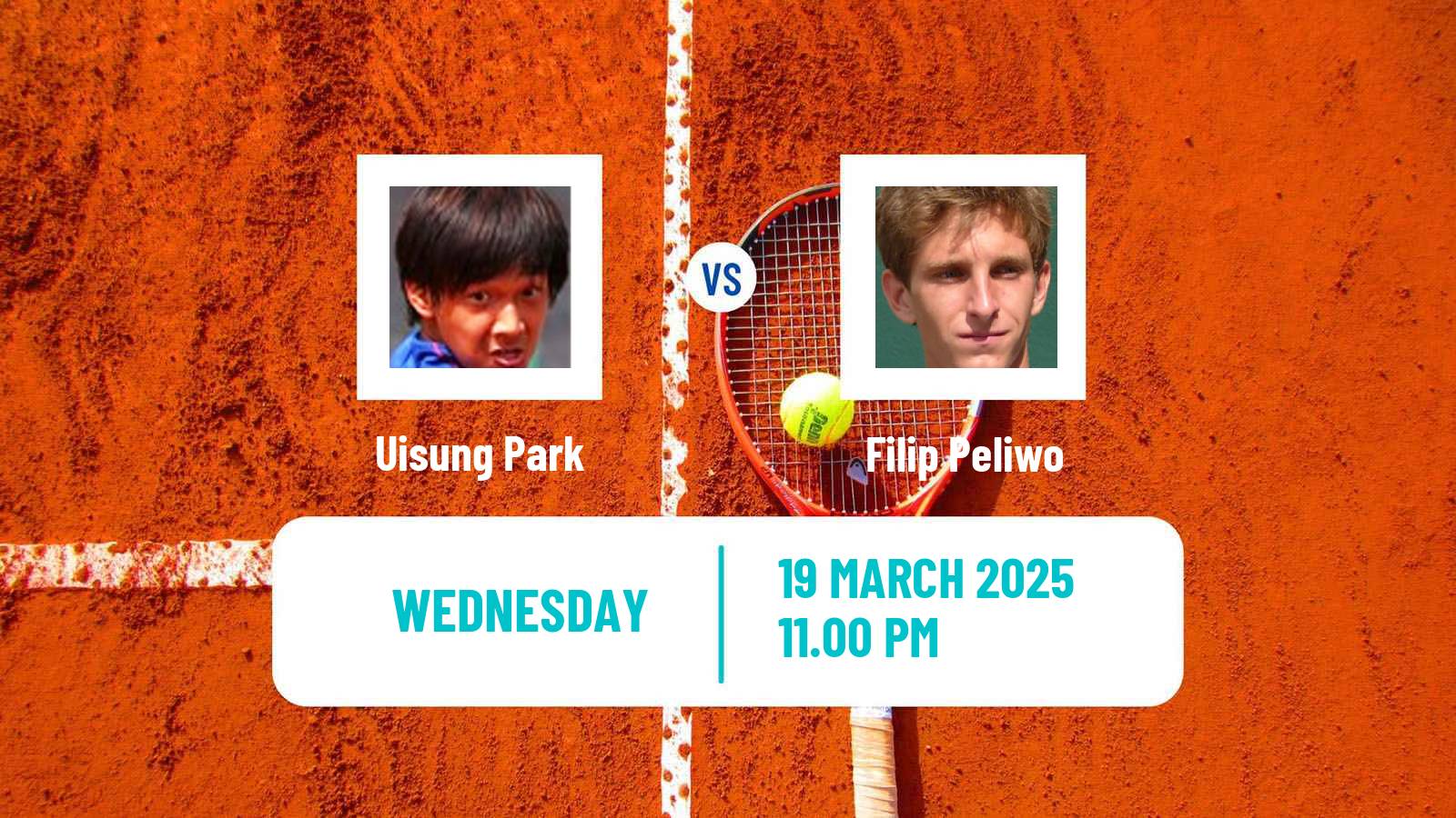 Tennis ITF M15 Nonthaburi 2 Men Uisung Park - Filip Peliwo