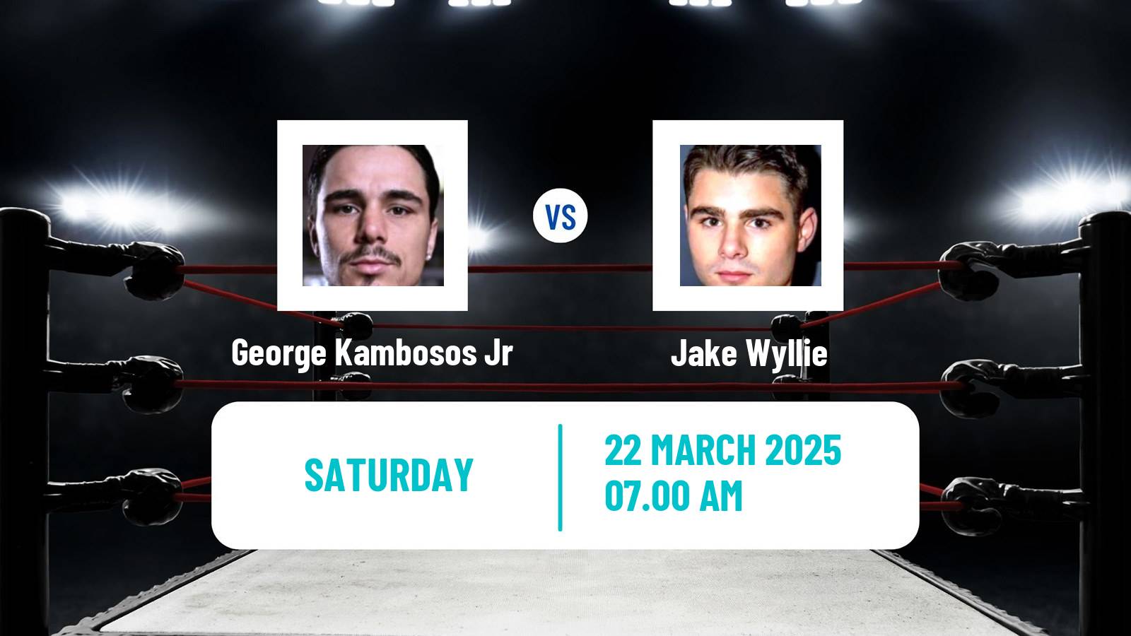Boxing Super Lightweight Others Matches Men George Kambosos Jr - Jake Wyllie