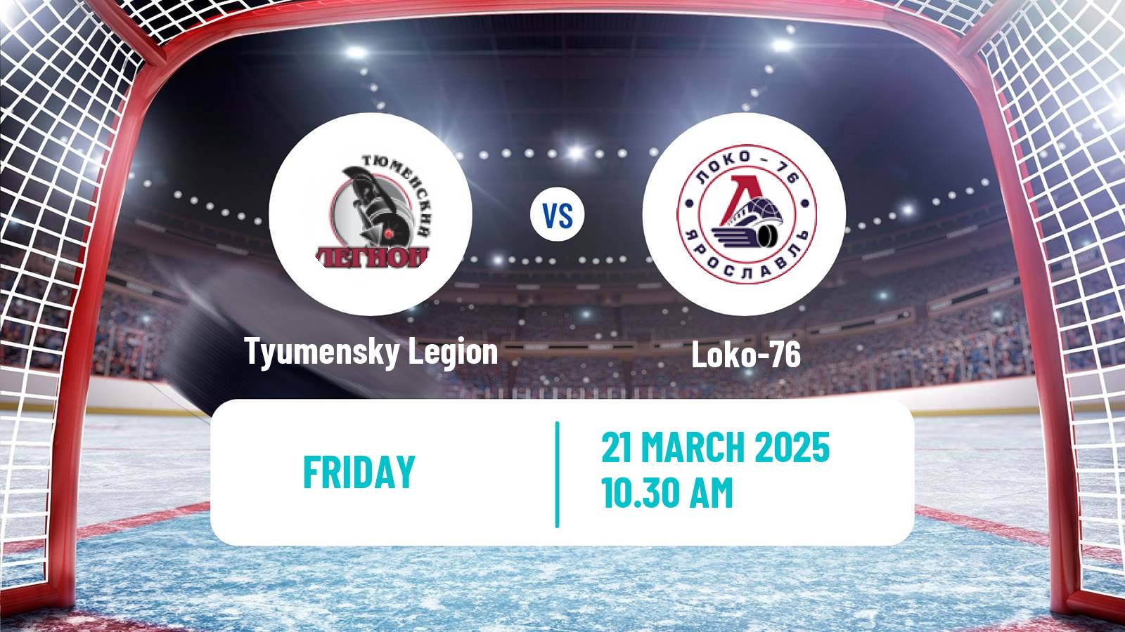 Hockey MHL Tyumensky Legion - Loko-76