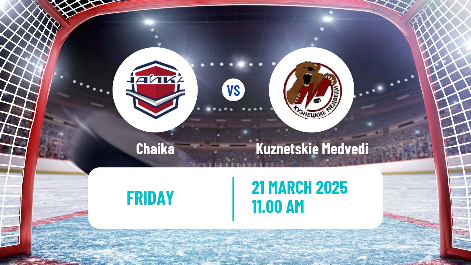 Hockey MHL Chaika - Kuznetskie Medvedi