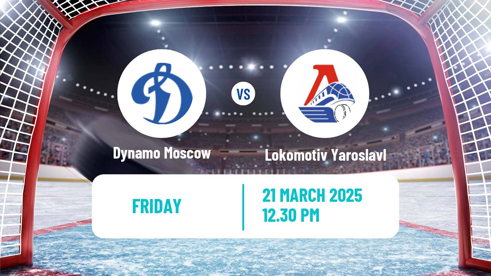 Hockey KHL Dynamo Moscow - Lokomotiv Yaroslavl