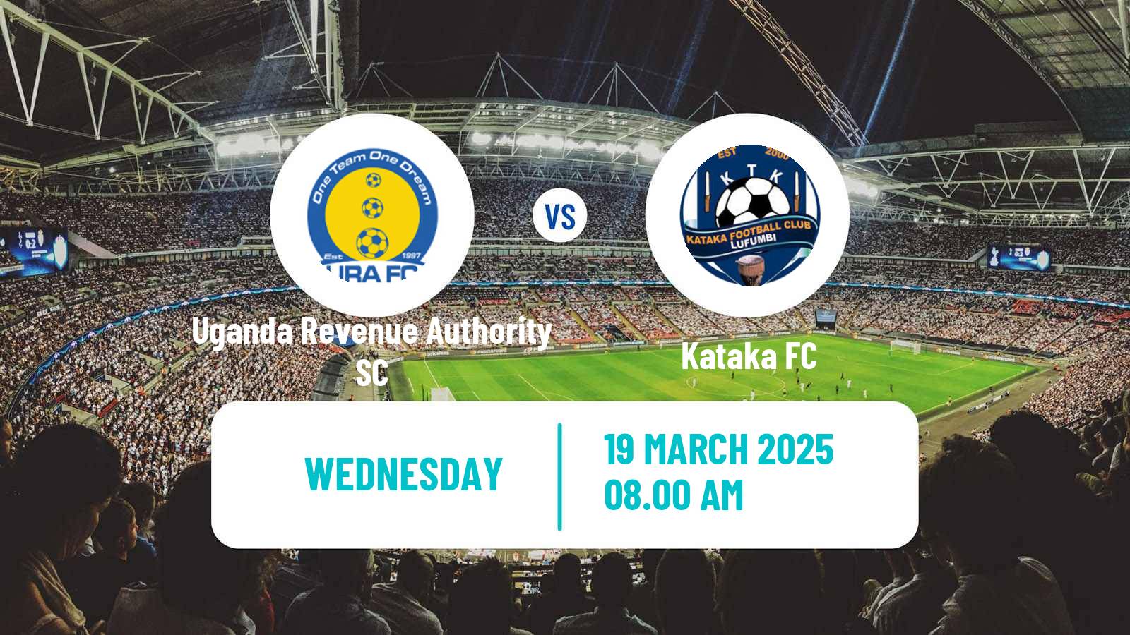 Soccer Ugandan Cup Uganda Revenue Authority SC - Kataka