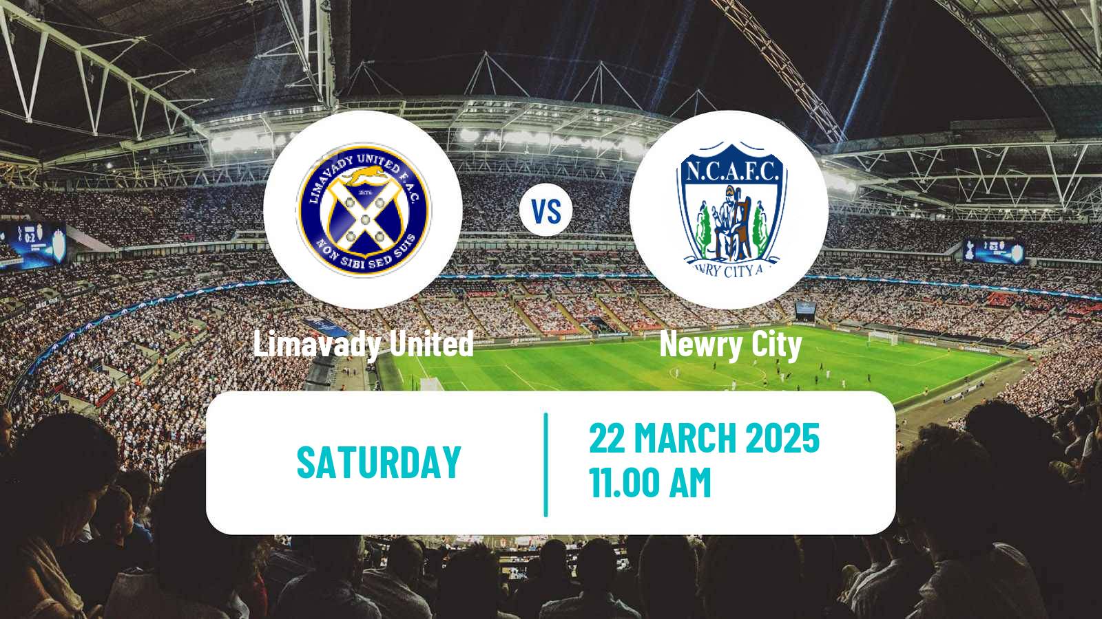 Soccer Northern Irish Championship Limavady United - Newry City
