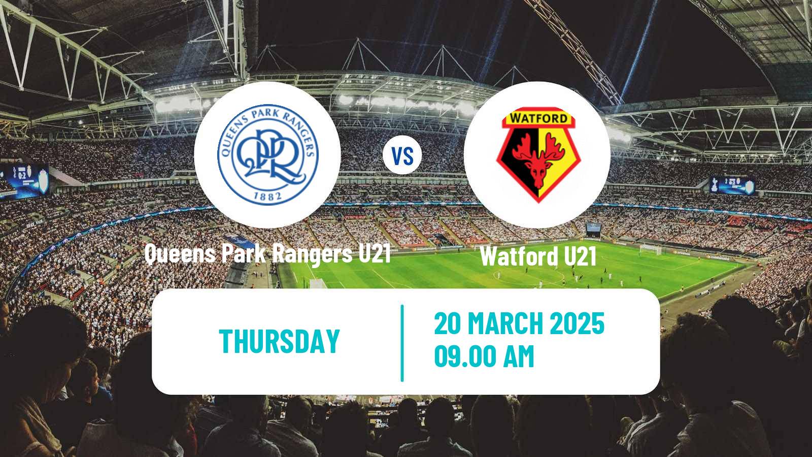 Soccer English Professional Development League Queens Park Rangers U21 - Watford U21